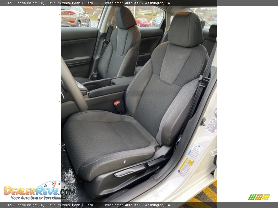 2020 Honda Insight EX Platinum White Pearl / Black Photo #15