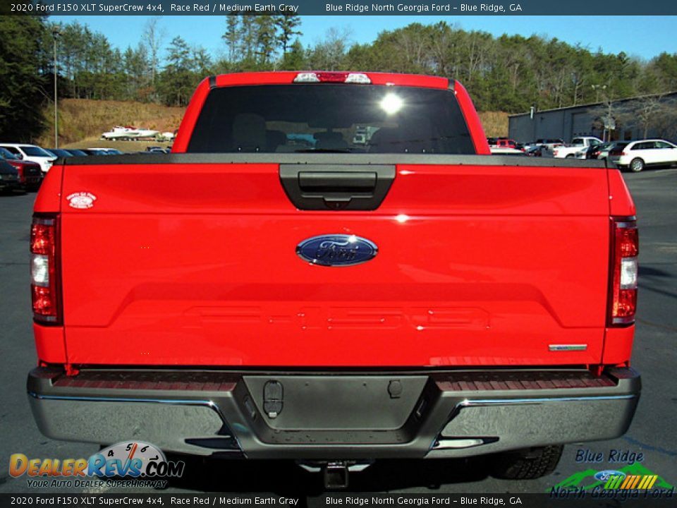 2020 Ford F150 XLT SuperCrew 4x4 Race Red / Medium Earth Gray Photo #4