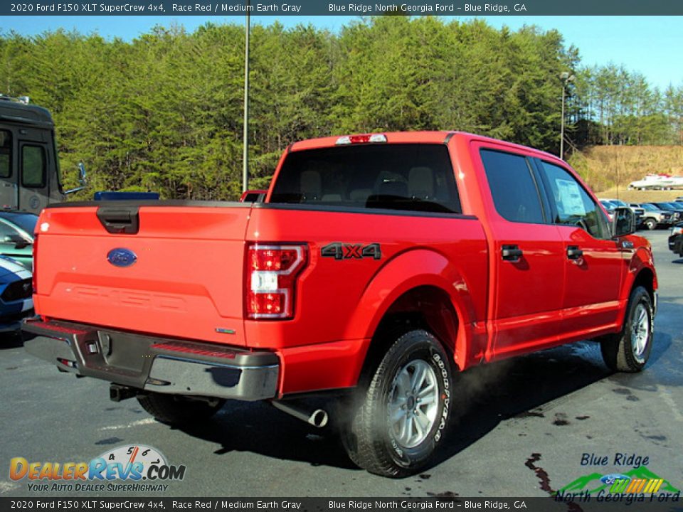 2020 Ford F150 XLT SuperCrew 4x4 Race Red / Medium Earth Gray Photo #5