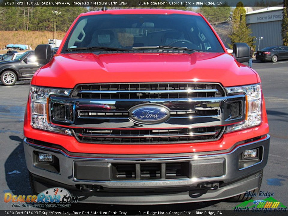 2020 Ford F150 XLT SuperCrew 4x4 Race Red / Medium Earth Gray Photo #8