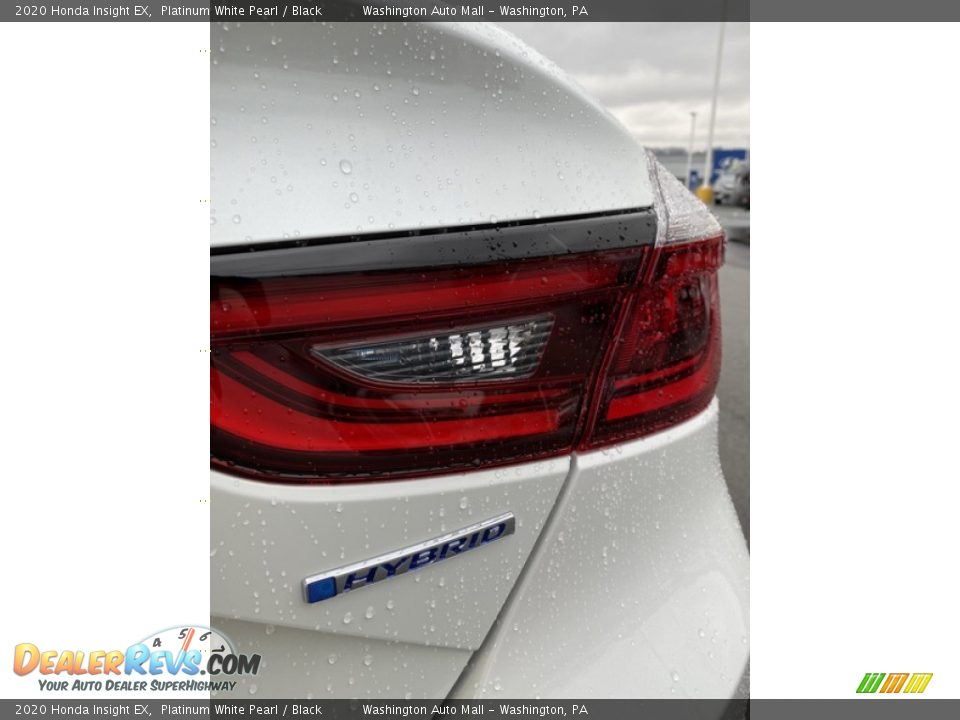 2020 Honda Insight EX Platinum White Pearl / Black Photo #23