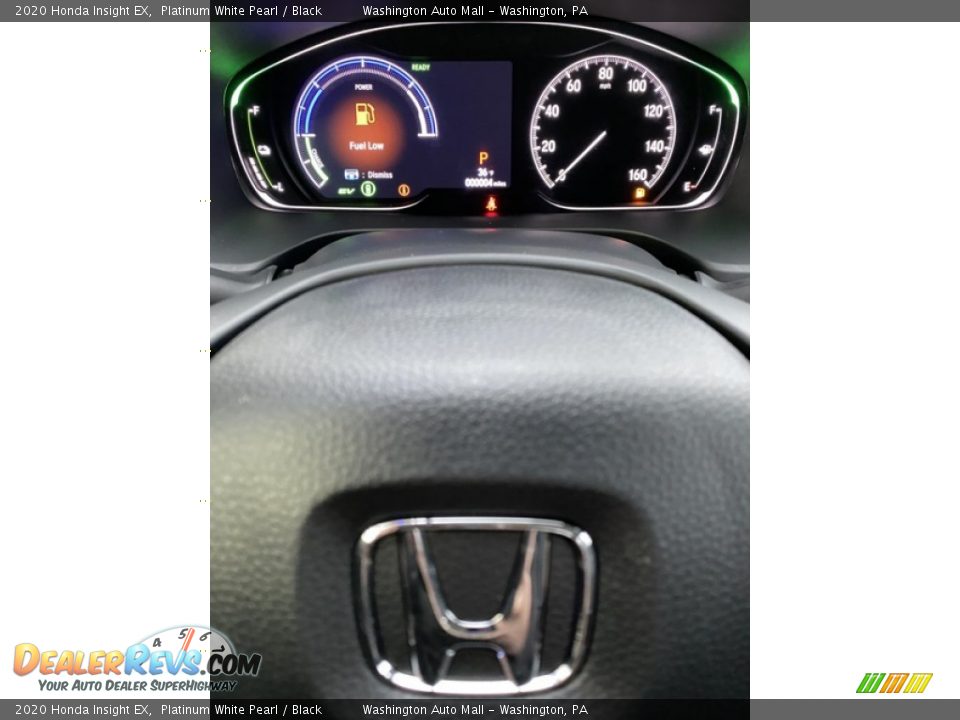 2020 Honda Insight EX Platinum White Pearl / Black Photo #29