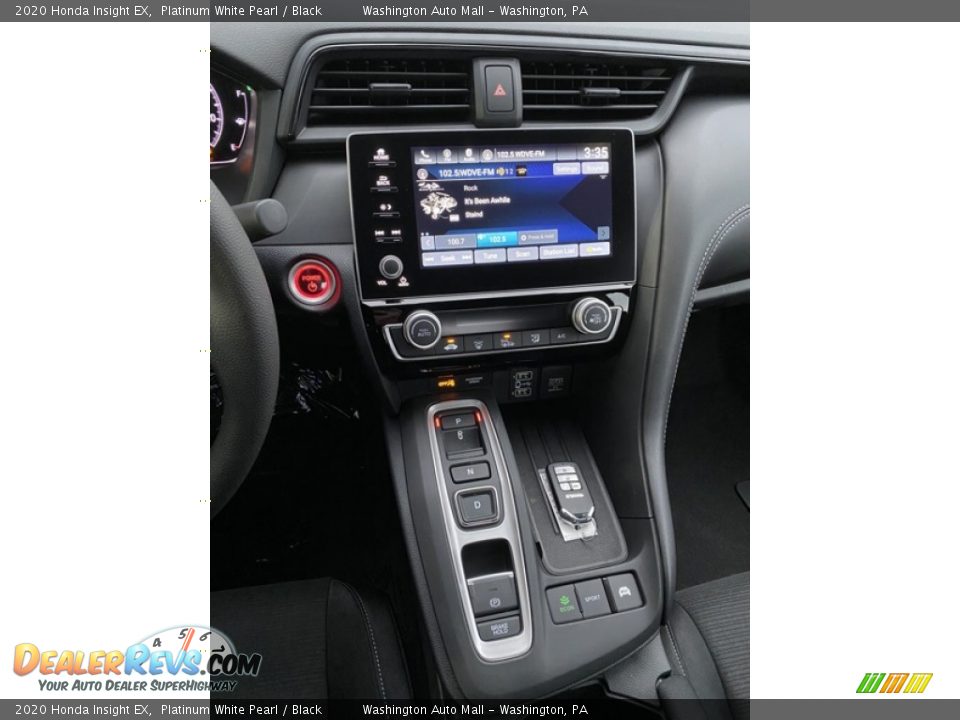 2020 Honda Insight EX Platinum White Pearl / Black Photo #30