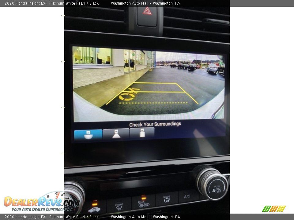 2020 Honda Insight EX Platinum White Pearl / Black Photo #31