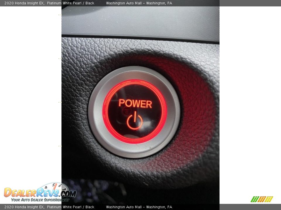 2020 Honda Insight EX Platinum White Pearl / Black Photo #34