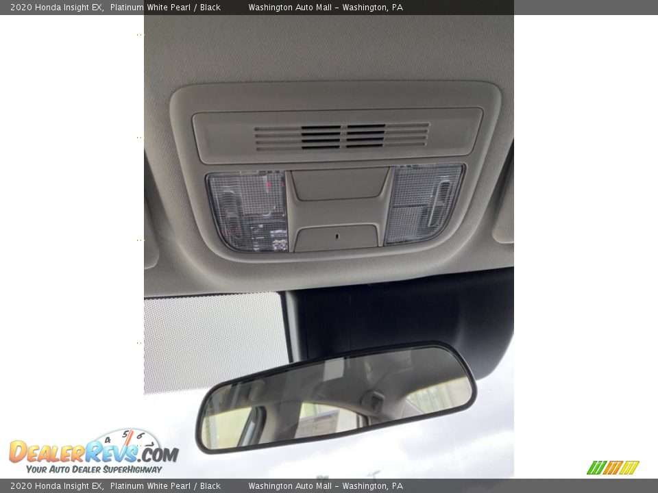 2020 Honda Insight EX Platinum White Pearl / Black Photo #36