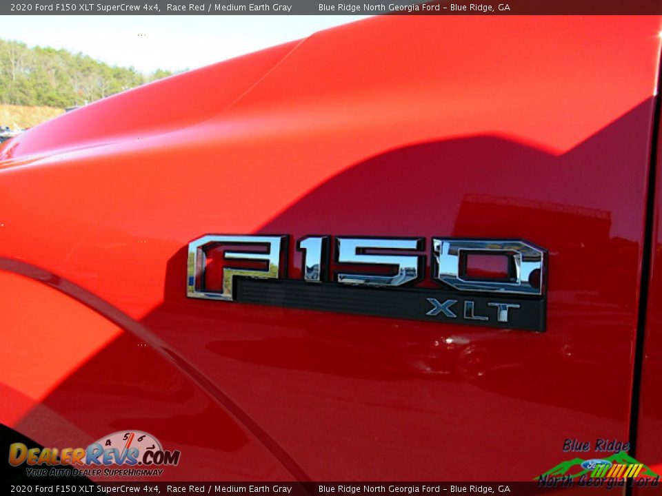 2020 Ford F150 XLT SuperCrew 4x4 Race Red / Medium Earth Gray Photo #33