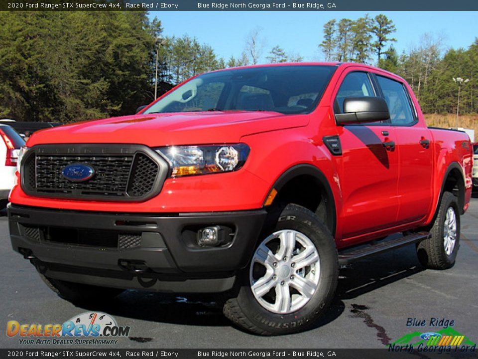 2020 Ford Ranger STX SuperCrew 4x4 Race Red / Ebony Photo #1