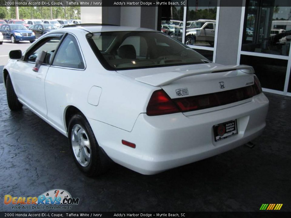 2000 Honda accord ex coupe white #4