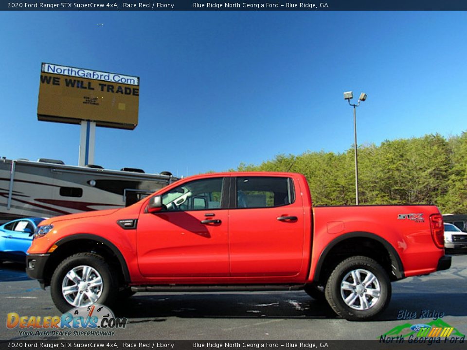 2020 Ford Ranger STX SuperCrew 4x4 Race Red / Ebony Photo #2