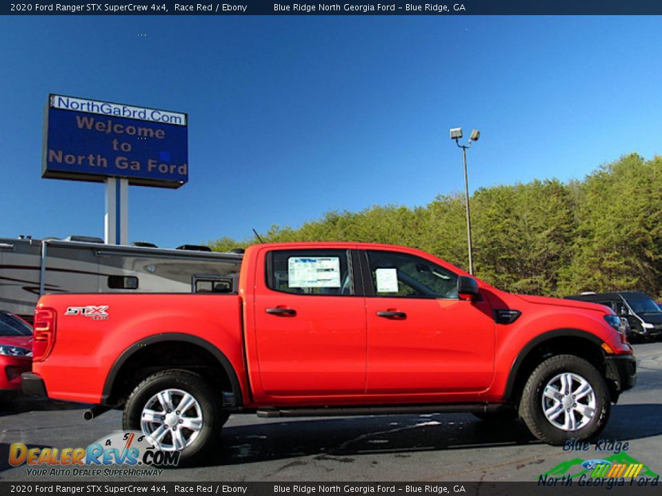 2020 Ford Ranger STX SuperCrew 4x4 Race Red / Ebony Photo #6