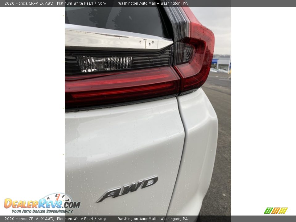 2020 Honda CR-V LX AWD Platinum White Pearl / Ivory Photo #22