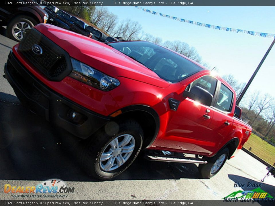 2020 Ford Ranger STX SuperCrew 4x4 Race Red / Ebony Photo #30