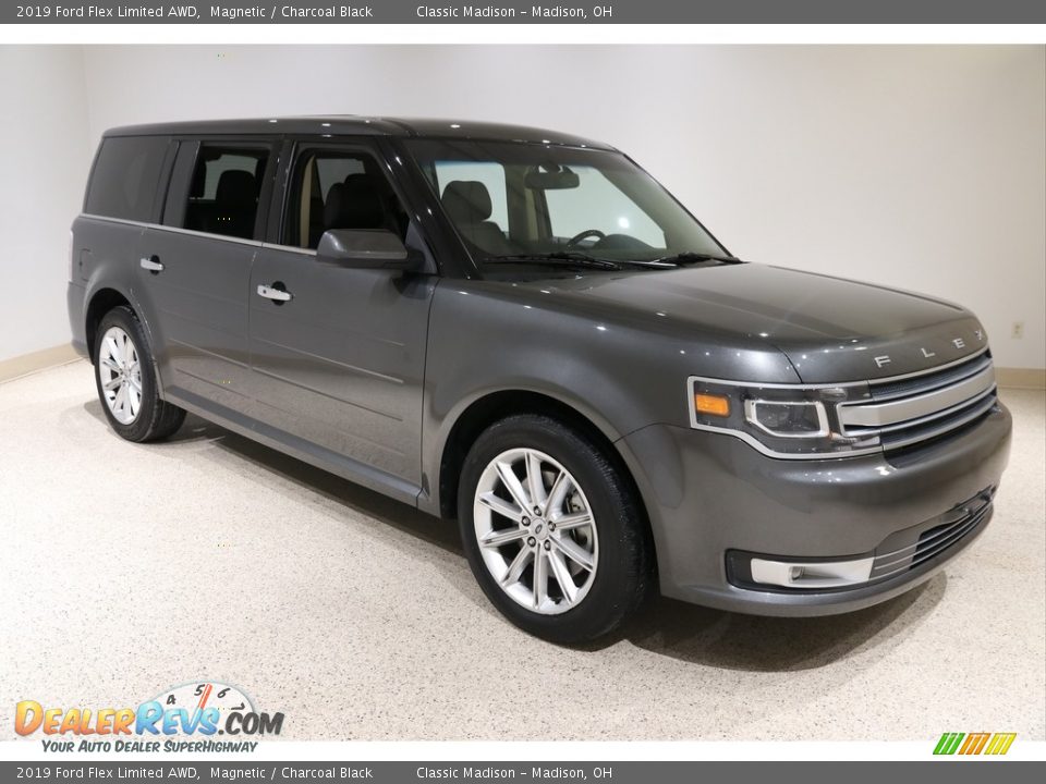 2019 Ford Flex Limited AWD Magnetic / Charcoal Black Photo #1