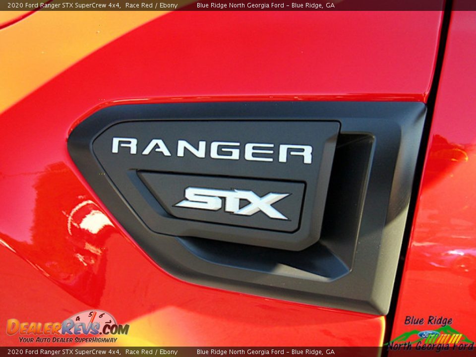 2020 Ford Ranger STX SuperCrew 4x4 Race Red / Ebony Photo #34