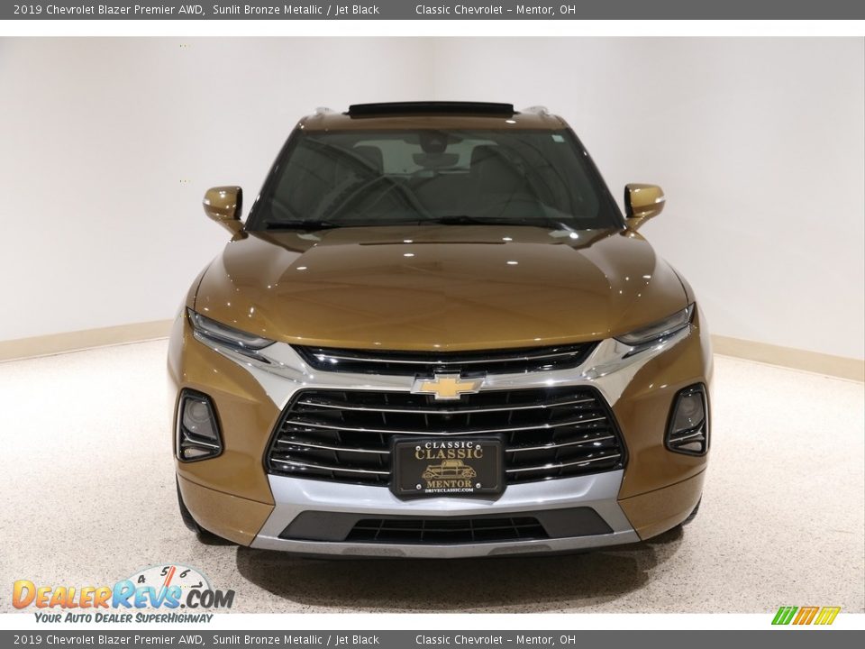 2019 Chevrolet Blazer Premier AWD Sunlit Bronze Metallic / Jet Black Photo #2