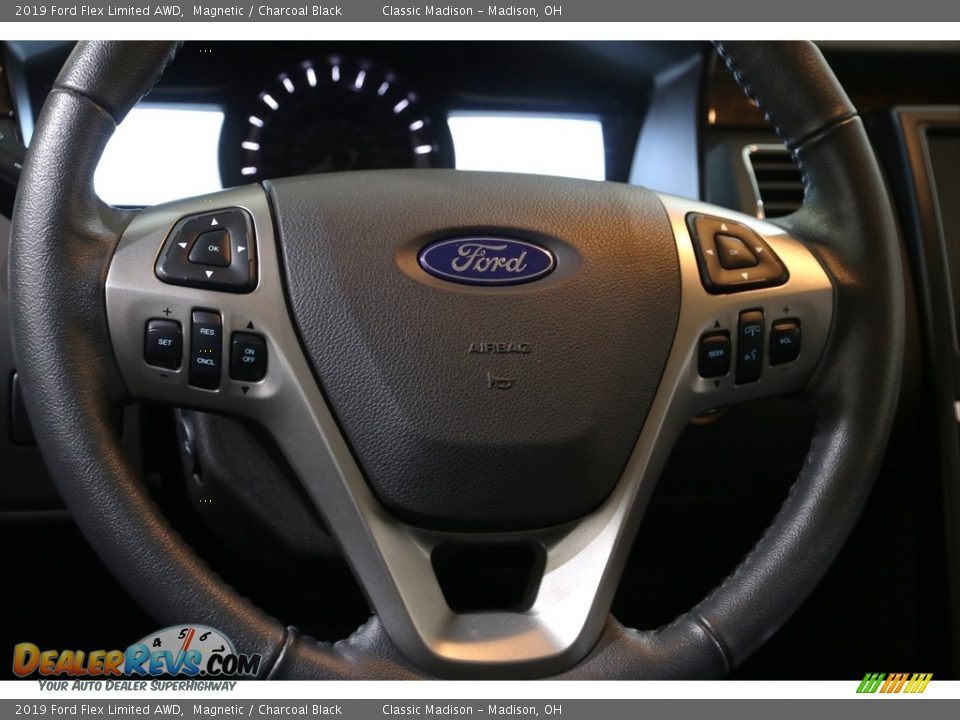 2019 Ford Flex Limited AWD Magnetic / Charcoal Black Photo #7