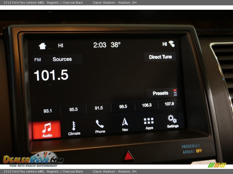 2019 Ford Flex Limited AWD Magnetic / Charcoal Black Photo #11