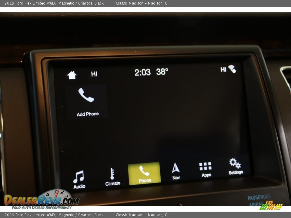 2019 Ford Flex Limited AWD Magnetic / Charcoal Black Photo #12