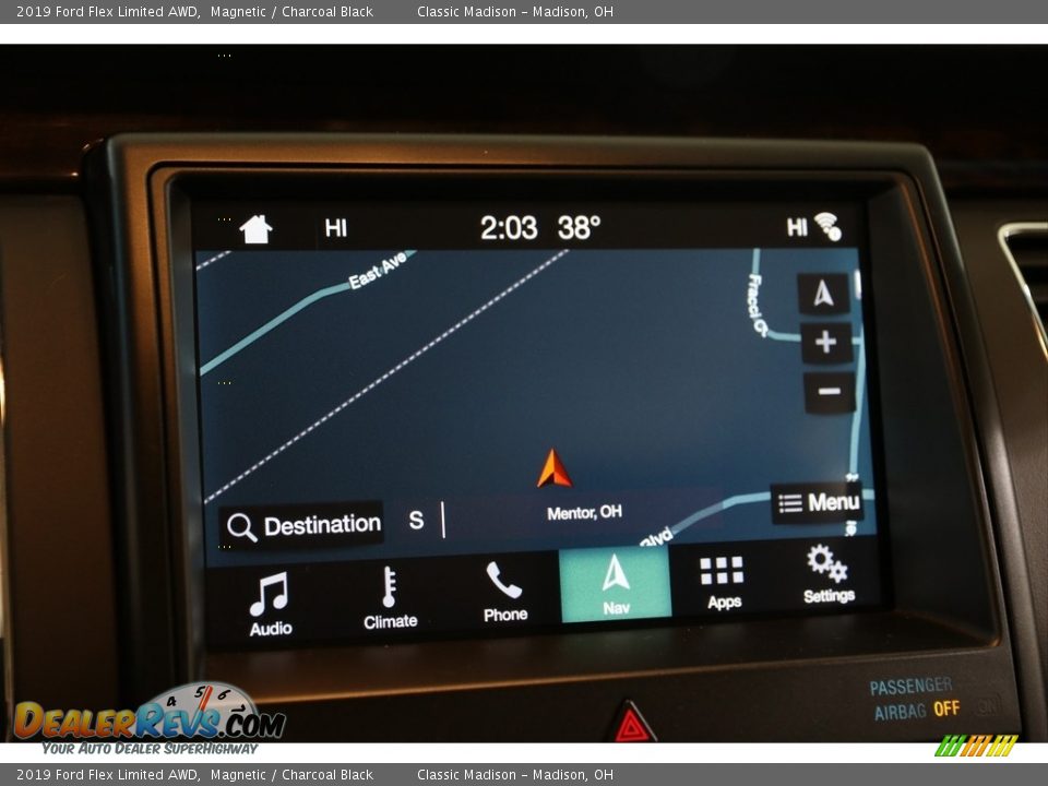 2019 Ford Flex Limited AWD Magnetic / Charcoal Black Photo #13