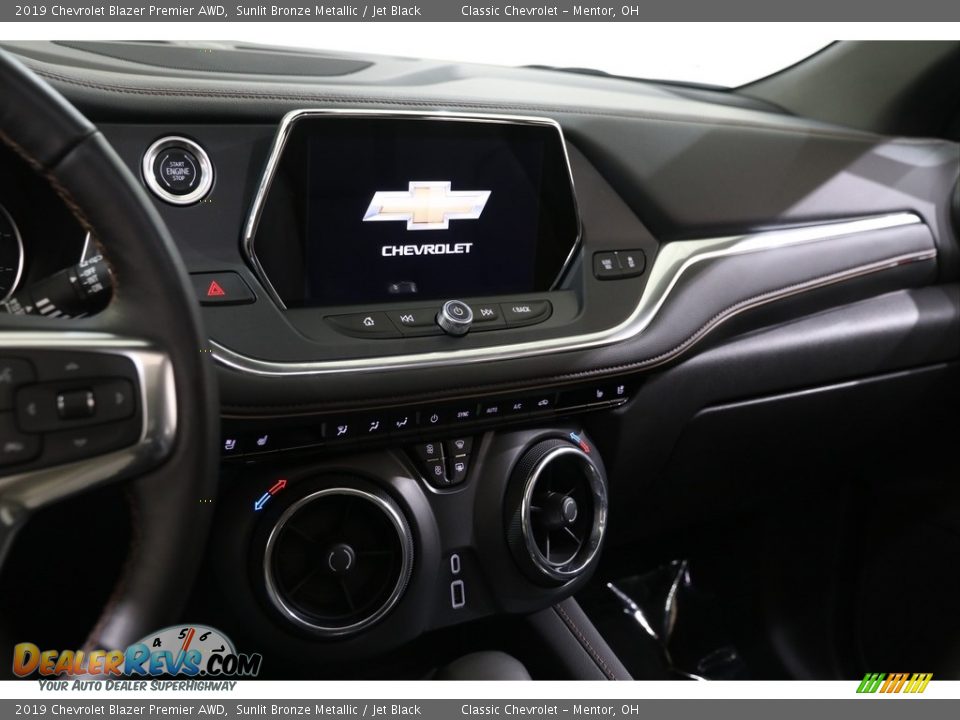 2019 Chevrolet Blazer Premier AWD Sunlit Bronze Metallic / Jet Black Photo #10