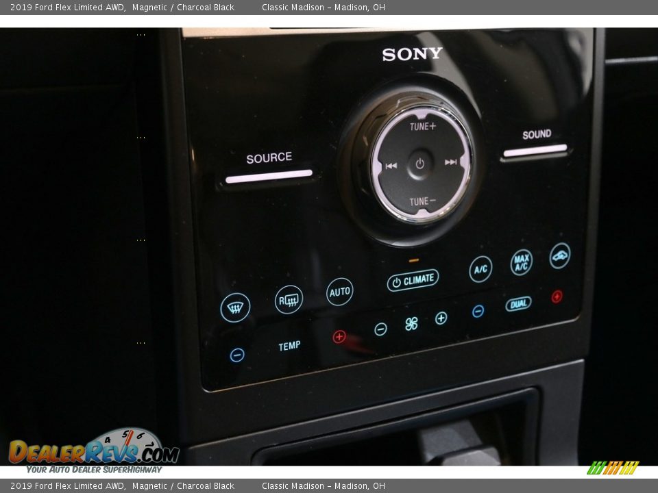 2019 Ford Flex Limited AWD Magnetic / Charcoal Black Photo #16