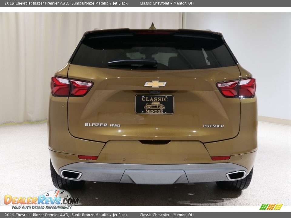 2019 Chevrolet Blazer Premier AWD Sunlit Bronze Metallic / Jet Black Photo #20