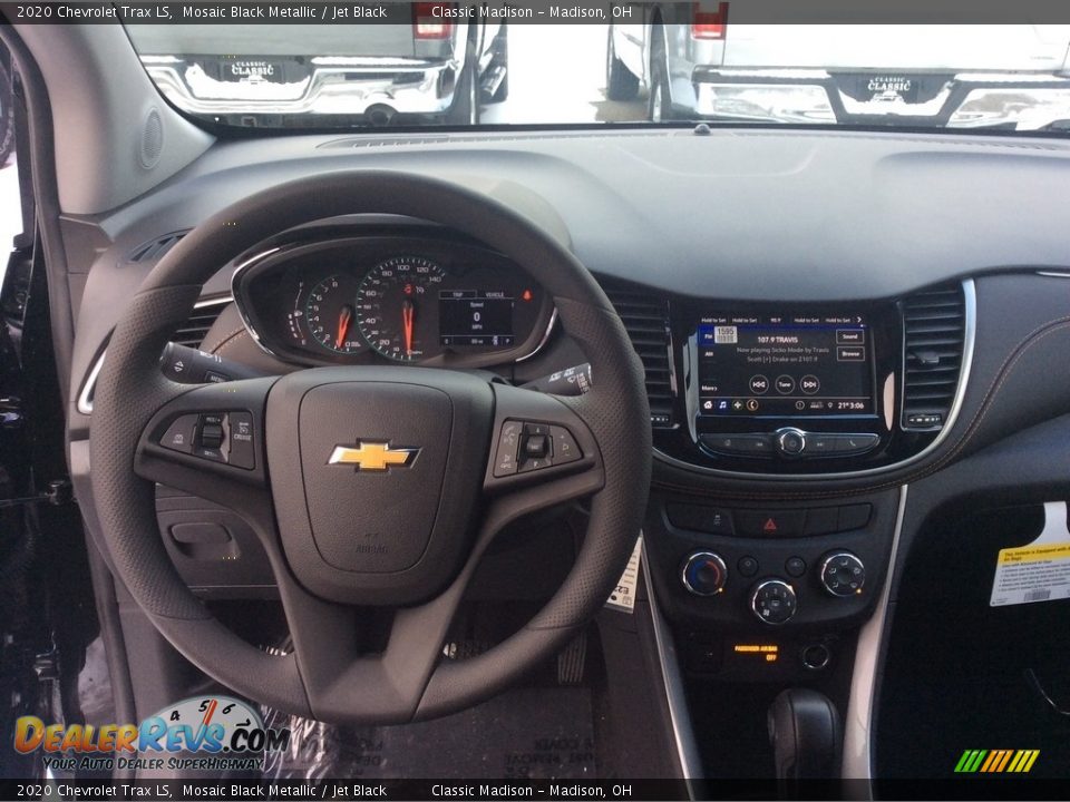 2020 Chevrolet Trax LS Mosaic Black Metallic / Jet Black Photo #3