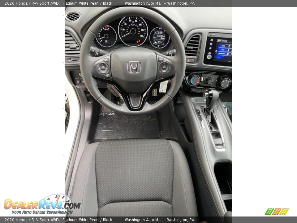 2020 Honda HR-V Sport AWD Platinum White Pearl / Black Photo #13