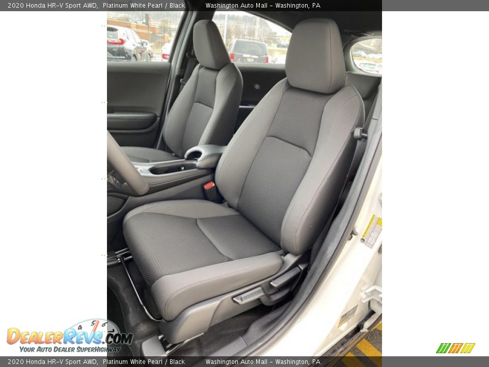2020 Honda HR-V Sport AWD Platinum White Pearl / Black Photo #14