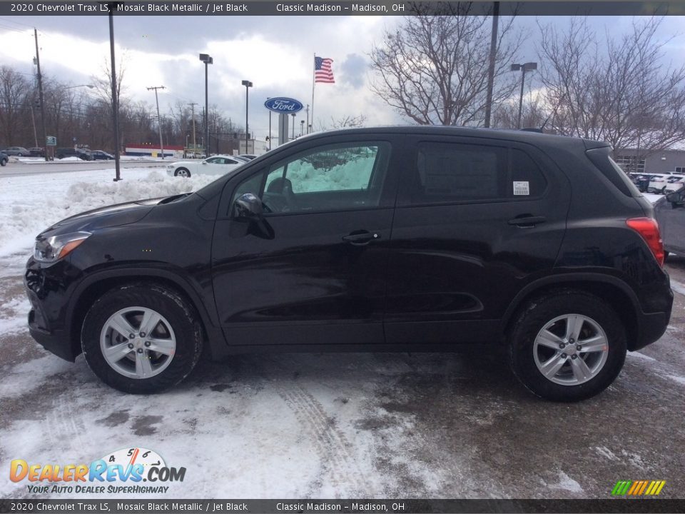 2020 Chevrolet Trax LS Mosaic Black Metallic / Jet Black Photo #6