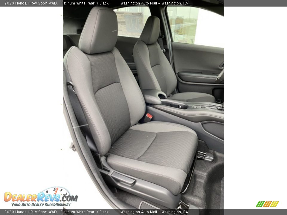 2020 Honda HR-V Sport AWD Platinum White Pearl / Black Photo #24