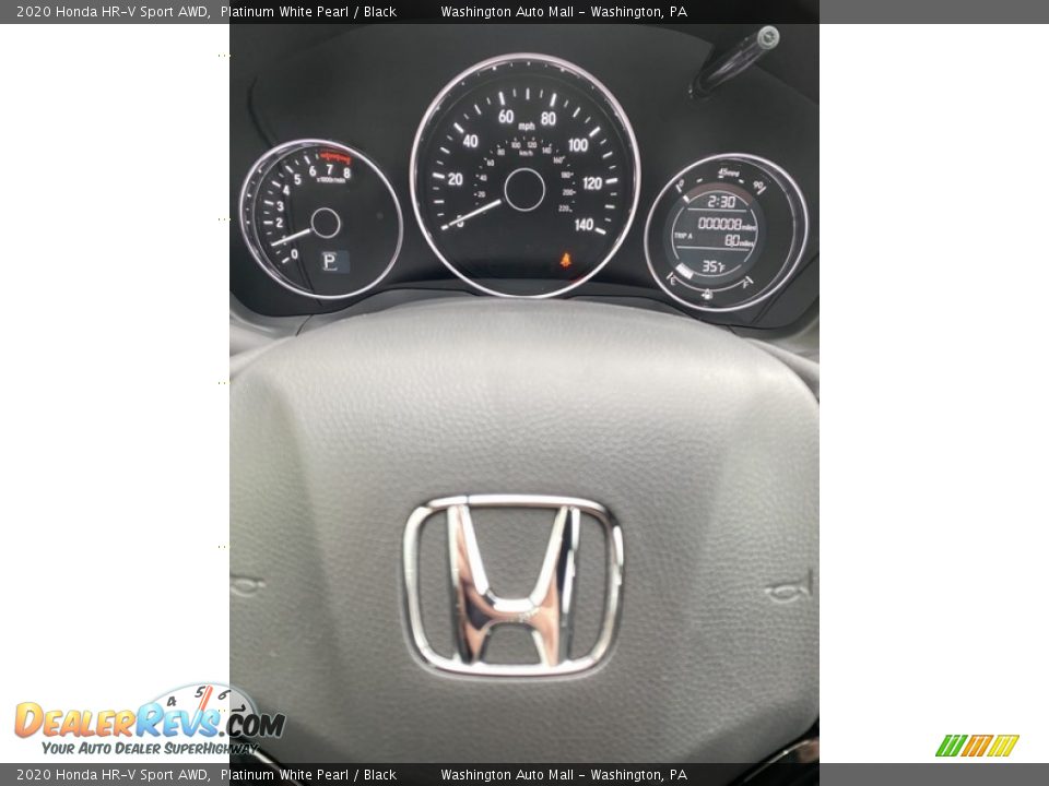 2020 Honda HR-V Sport AWD Platinum White Pearl / Black Photo #27