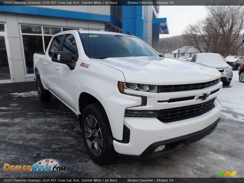 2020 Chevrolet Silverado 1500 RST Crew Cab 4x4 Summit White / Jet Black Photo #1