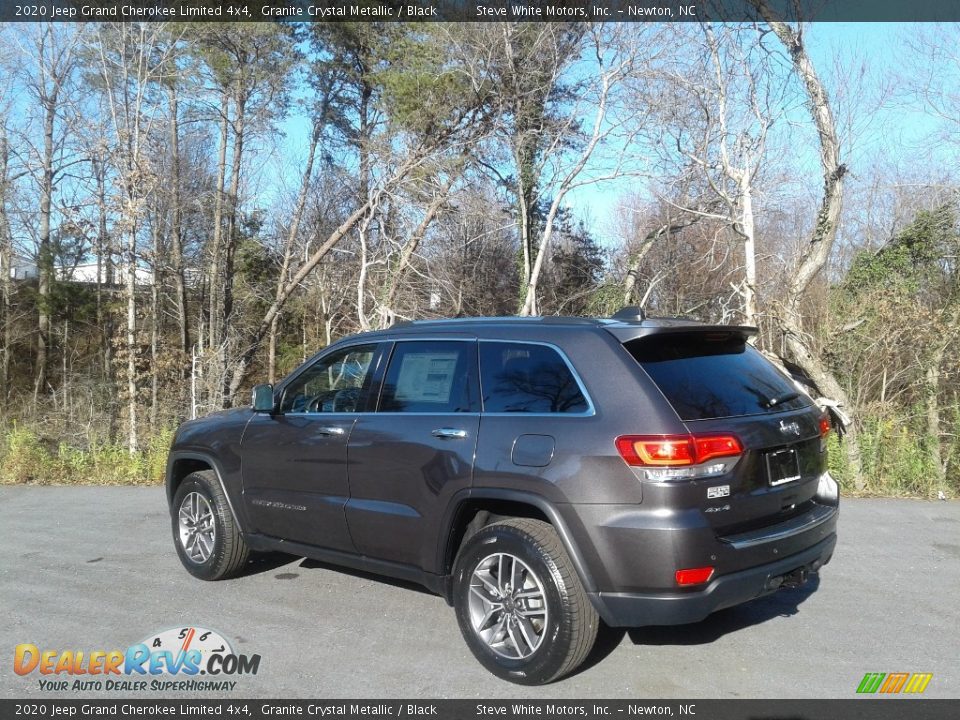 2020 Jeep Grand Cherokee Limited 4x4 Granite Crystal Metallic / Black Photo #2