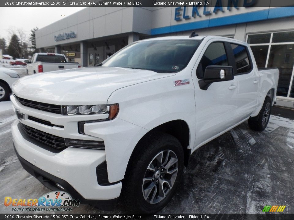 2020 Chevrolet Silverado 1500 RST Crew Cab 4x4 Summit White / Jet Black Photo #3