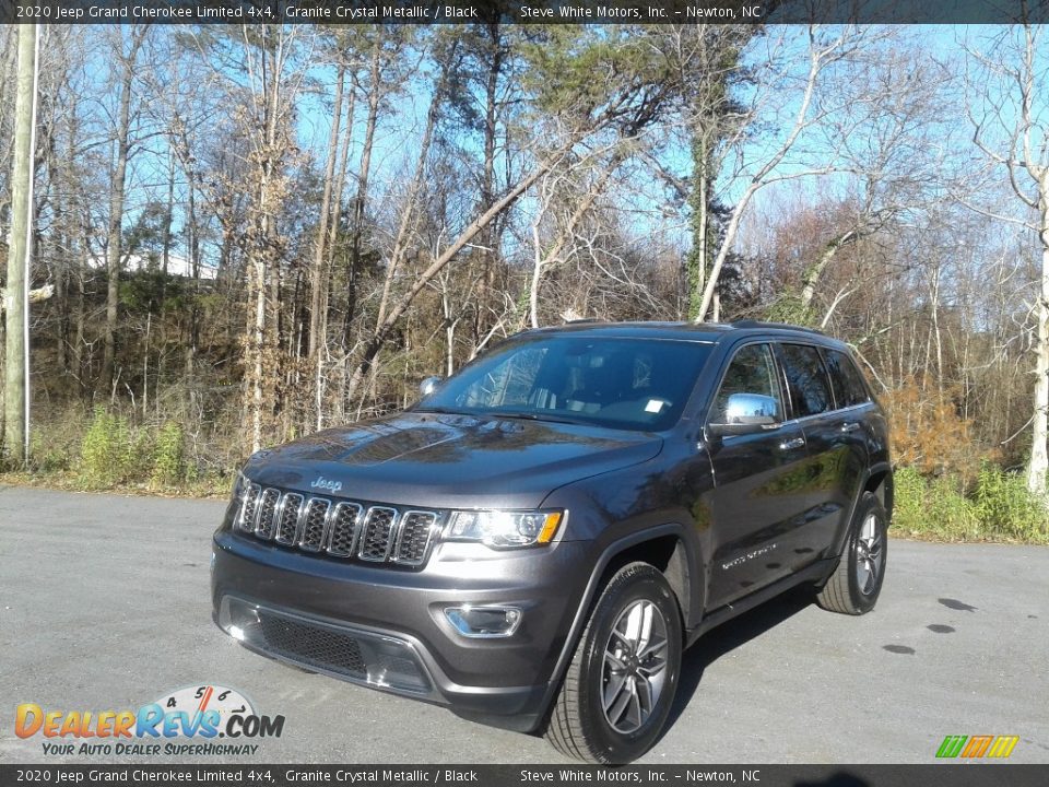 2020 Jeep Grand Cherokee Limited 4x4 Granite Crystal Metallic / Black Photo #3