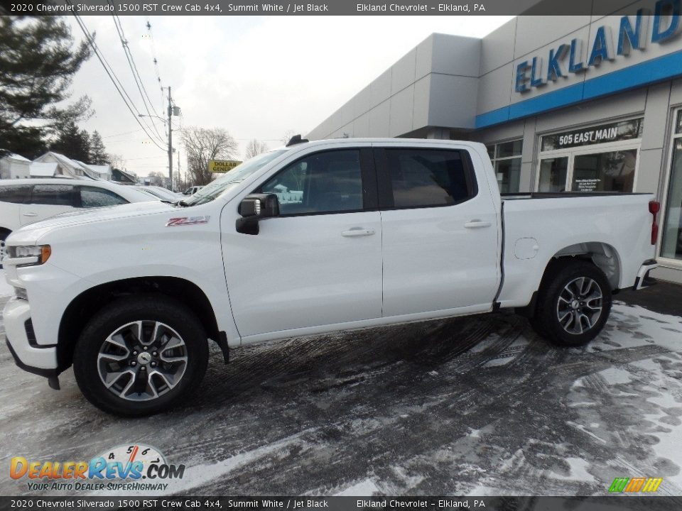 2020 Chevrolet Silverado 1500 RST Crew Cab 4x4 Summit White / Jet Black Photo #4