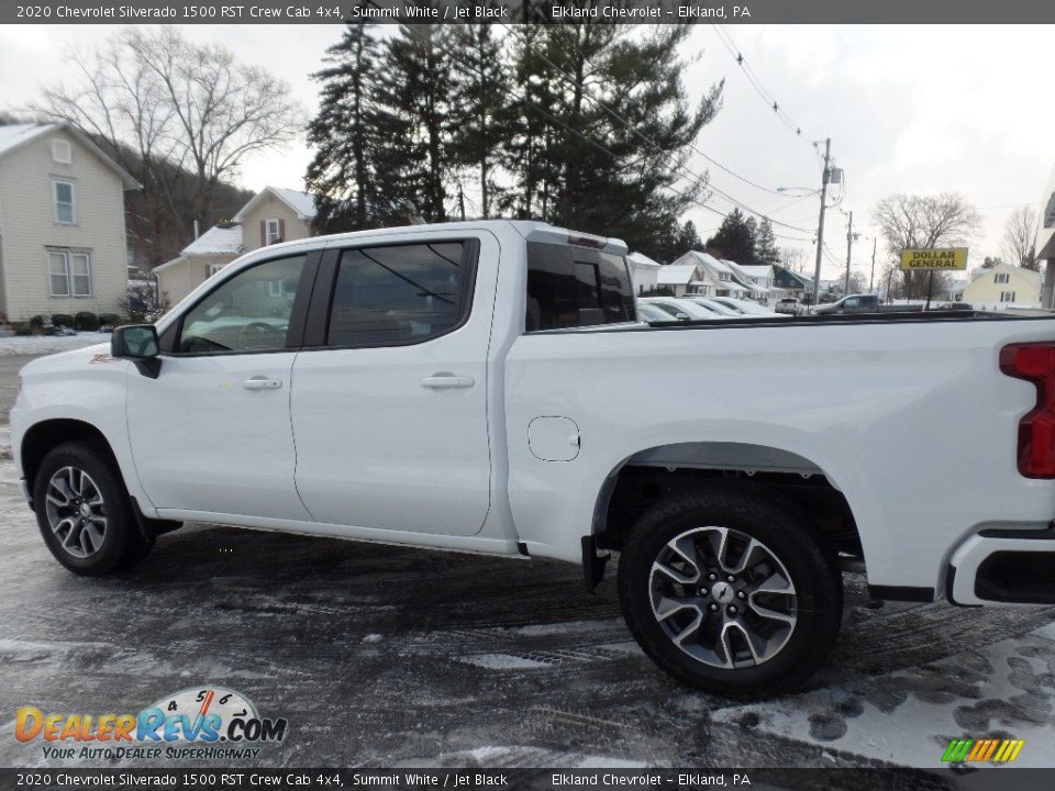 2020 Chevrolet Silverado 1500 RST Crew Cab 4x4 Summit White / Jet Black Photo #5