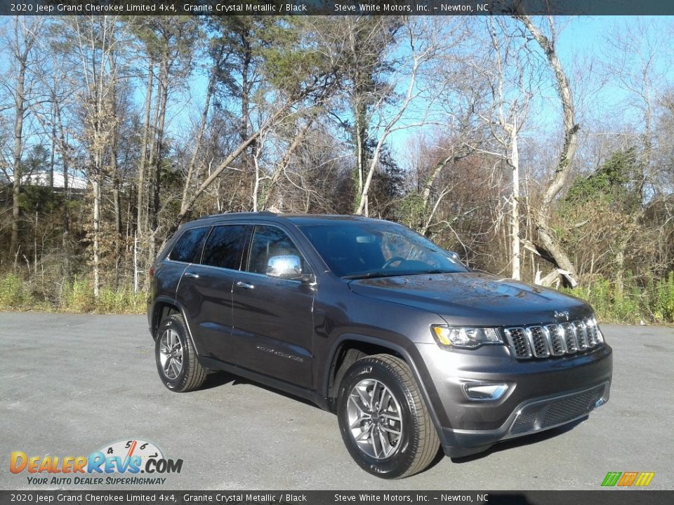 2020 Jeep Grand Cherokee Limited 4x4 Granite Crystal Metallic / Black Photo #5