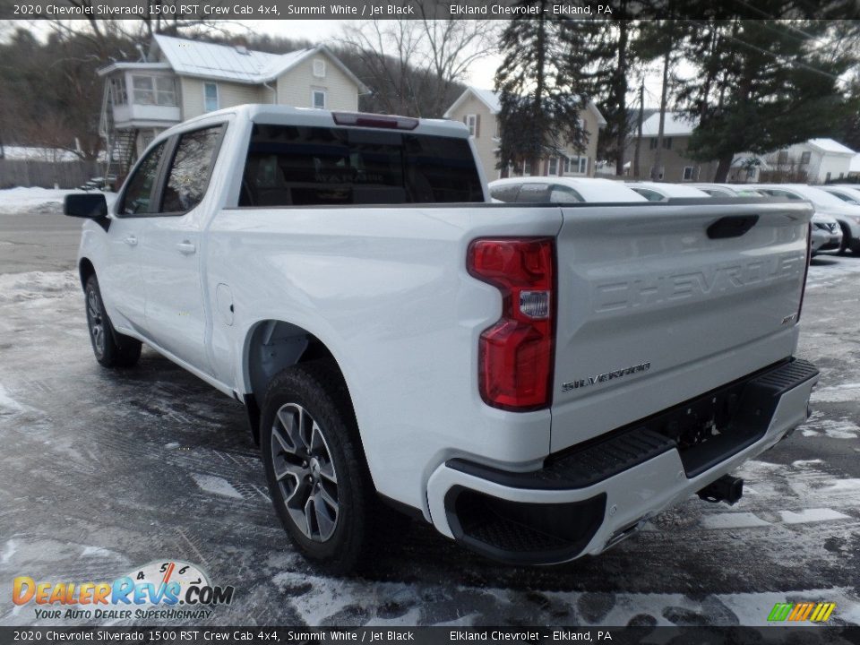 2020 Chevrolet Silverado 1500 RST Crew Cab 4x4 Summit White / Jet Black Photo #6