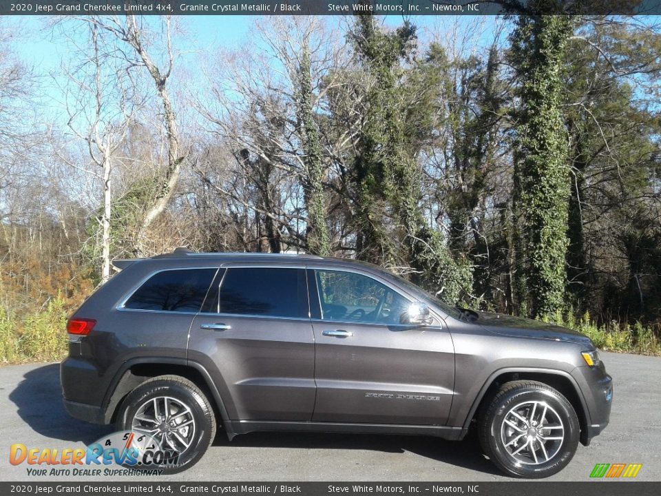 2020 Jeep Grand Cherokee Limited 4x4 Granite Crystal Metallic / Black Photo #6