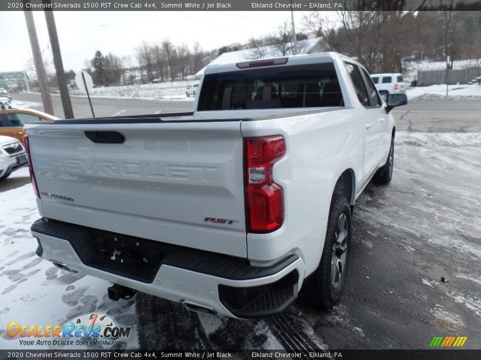 2020 Chevrolet Silverado 1500 RST Crew Cab 4x4 Summit White / Jet Black Photo #8