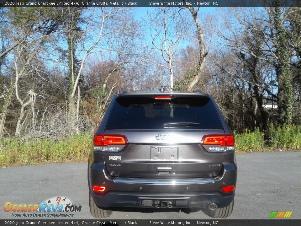 2020 Jeep Grand Cherokee Limited 4x4 Granite Crystal Metallic / Black Photo #8