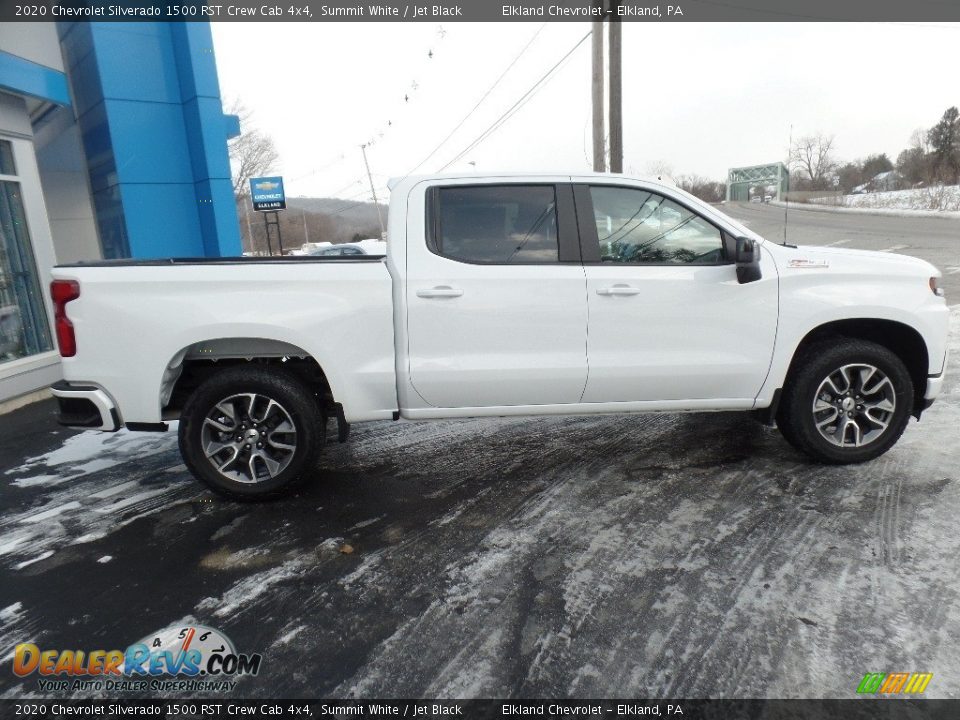 2020 Chevrolet Silverado 1500 RST Crew Cab 4x4 Summit White / Jet Black Photo #10