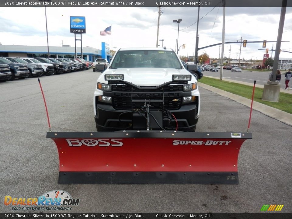 2020 Chevrolet Silverado 1500 WT Regular Cab 4x4 Summit White / Jet Black Photo #2