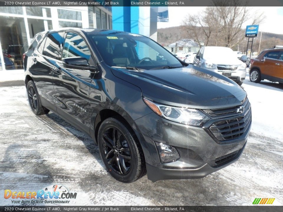 2020 Chevrolet Equinox LT AWD Nightfall Gray Metallic / Jet Black Photo #1