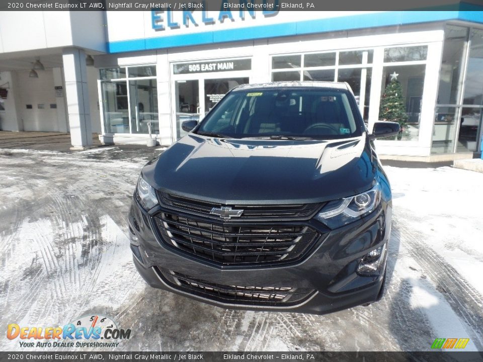 2020 Chevrolet Equinox LT AWD Nightfall Gray Metallic / Jet Black Photo #2