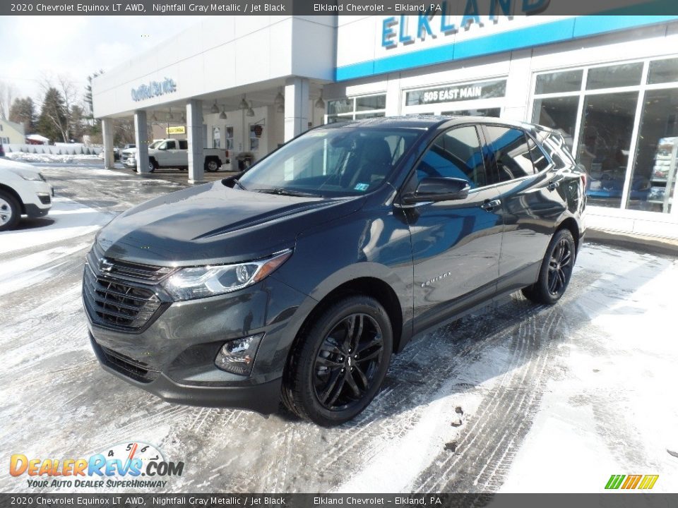 2020 Chevrolet Equinox LT AWD Nightfall Gray Metallic / Jet Black Photo #3