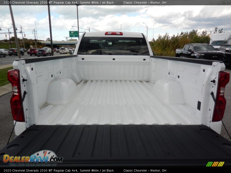 2020 Chevrolet Silverado 1500 WT Regular Cab 4x4 Summit White / Jet Black Photo #6